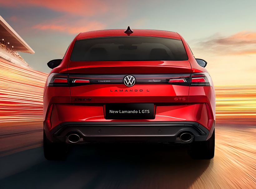 Echipat cu același motor 2.0T ca și Golf GTI! Imagini redate ale noului Volkswagen Lamando L GTS dezvăluit.
