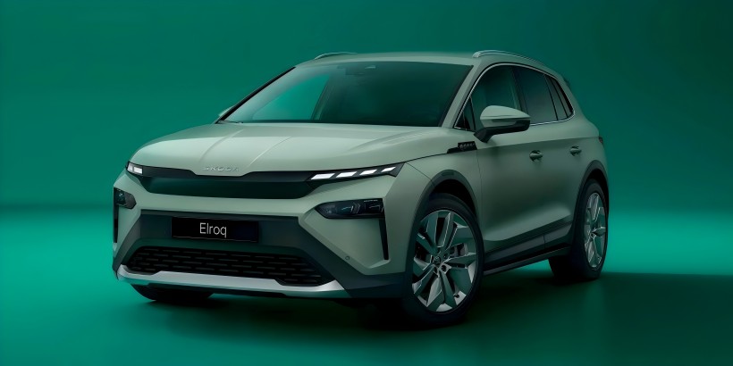 Imaginea teaser a Škoda Elroq VRS: un SUV de performanță electrică pentru uz familial, rupând 100 km/h în mai puțin de 6 secunde