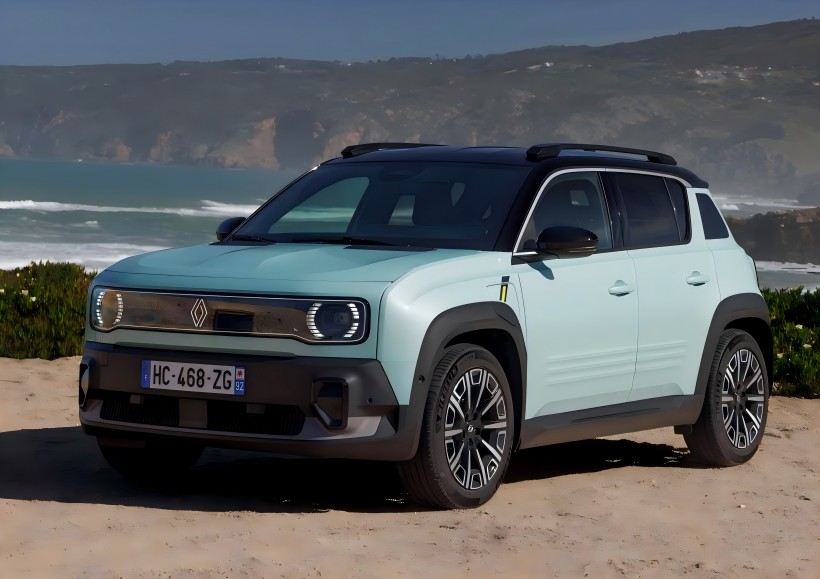 Imagini oficiale ale Renault 4 E-Tech lansat: Opțiune de vopsea verde deschis adăugată, așteptat să lovească piețele de peste mări în 2025