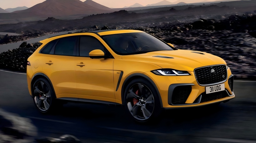 5.0L Motor V8 supraalimentat-o ​​bijuterie rară pentru a prețui Jaguar F-Pace SVR 575 Imagini oficiale ale ediției finale lansate